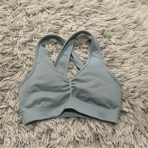 NWOT Blue Alphalete Amplify Sports Bra 🩵